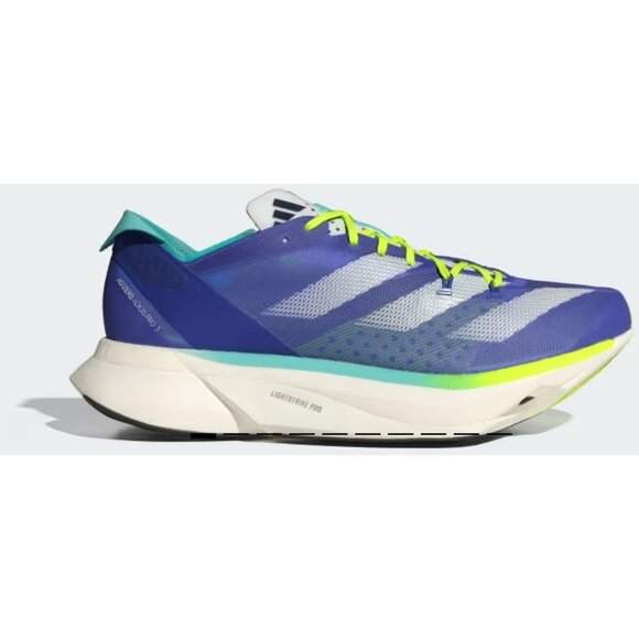 NEW Adidas Adizero Adios Pro 3 Running Shoes ID3635 Size 11 Cobalt Blue